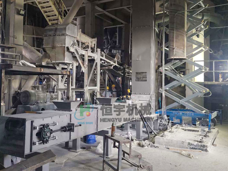 天津某新材料有限公司-多點(diǎn)進(jìn)料Z型提升機