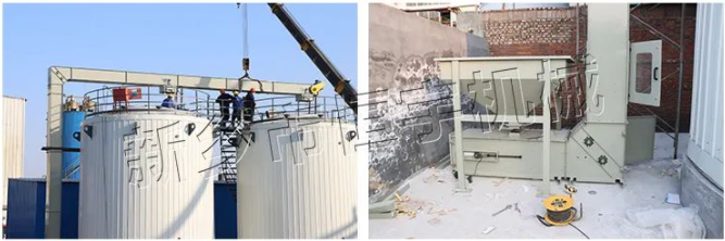 z型提升機客戶(hù)現場(chǎng)